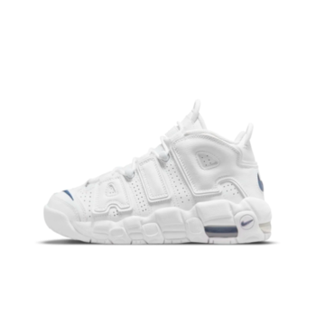 Nike Air More Uptempo GS White Midnight Navy