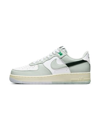 Nike Air Force 1 07 LV8 LIGHT SILVER BLACK LIGHT SILVER WHITE DZ2522 001 Sam Tabak