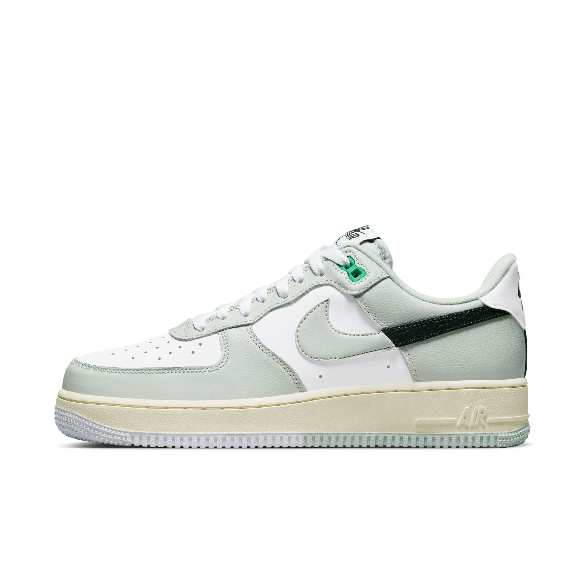 Nike Air Force 1 07 LV8 LIGHT SILVER BLACK LIGHT SILVER WHITE DZ2522 001
