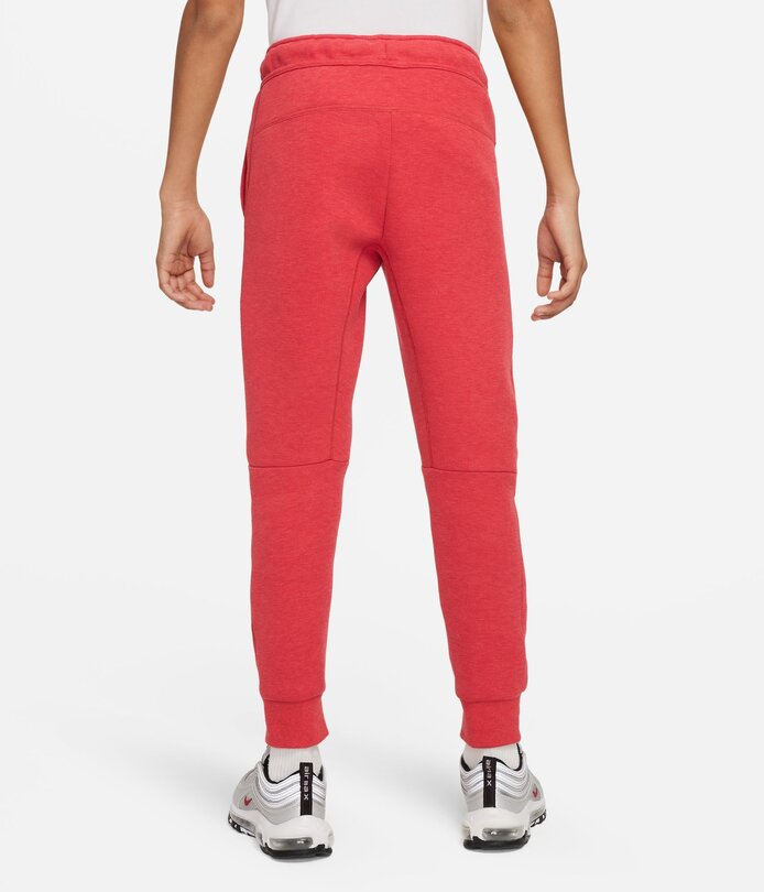 Nike Sportswear Tech Fleece Big Kids Pants 'Light University Red'  FD3287-672 - Sam Tabak