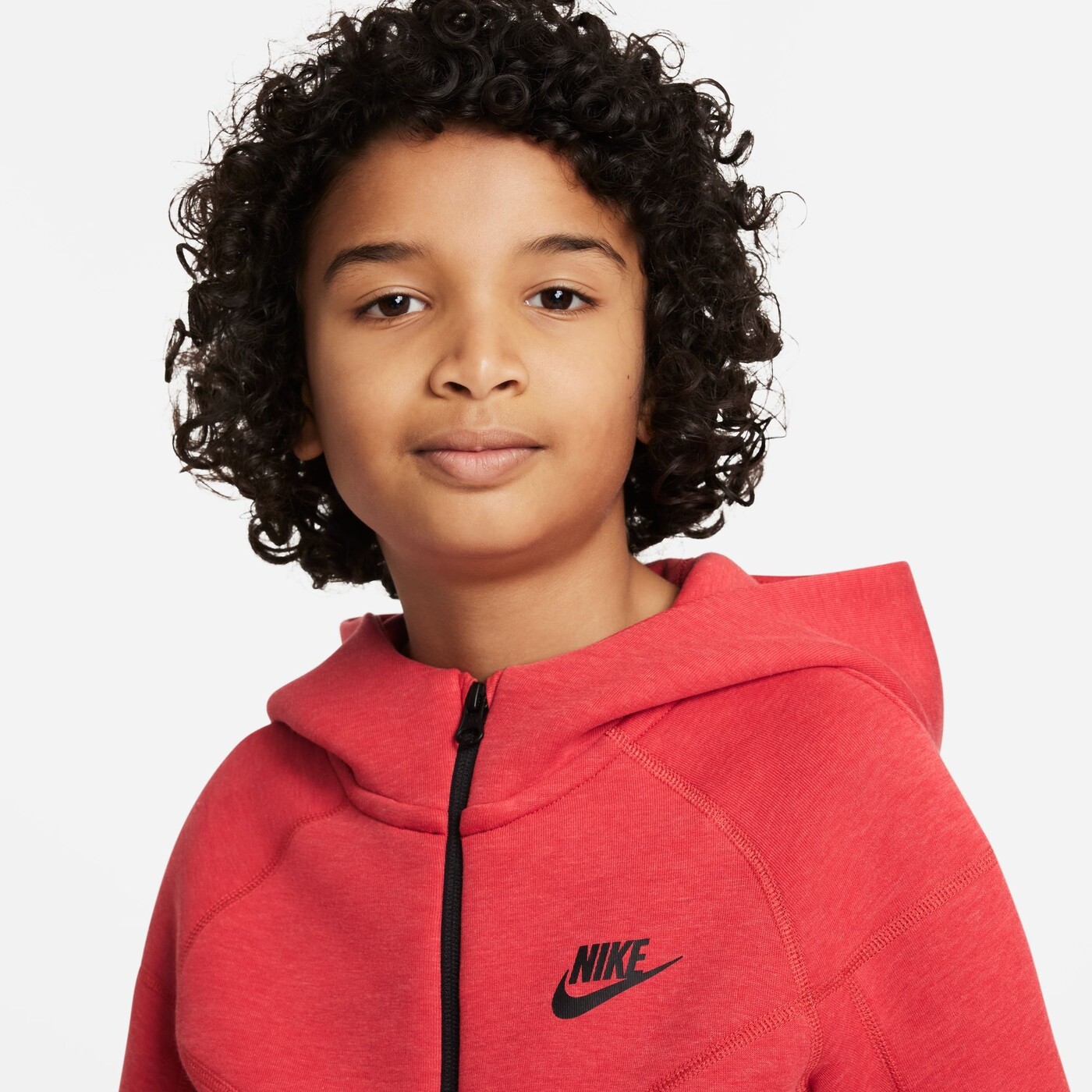 Nike Sportswear Tech Fleece Older Kids Full-Zip Hoodie 'Light ...