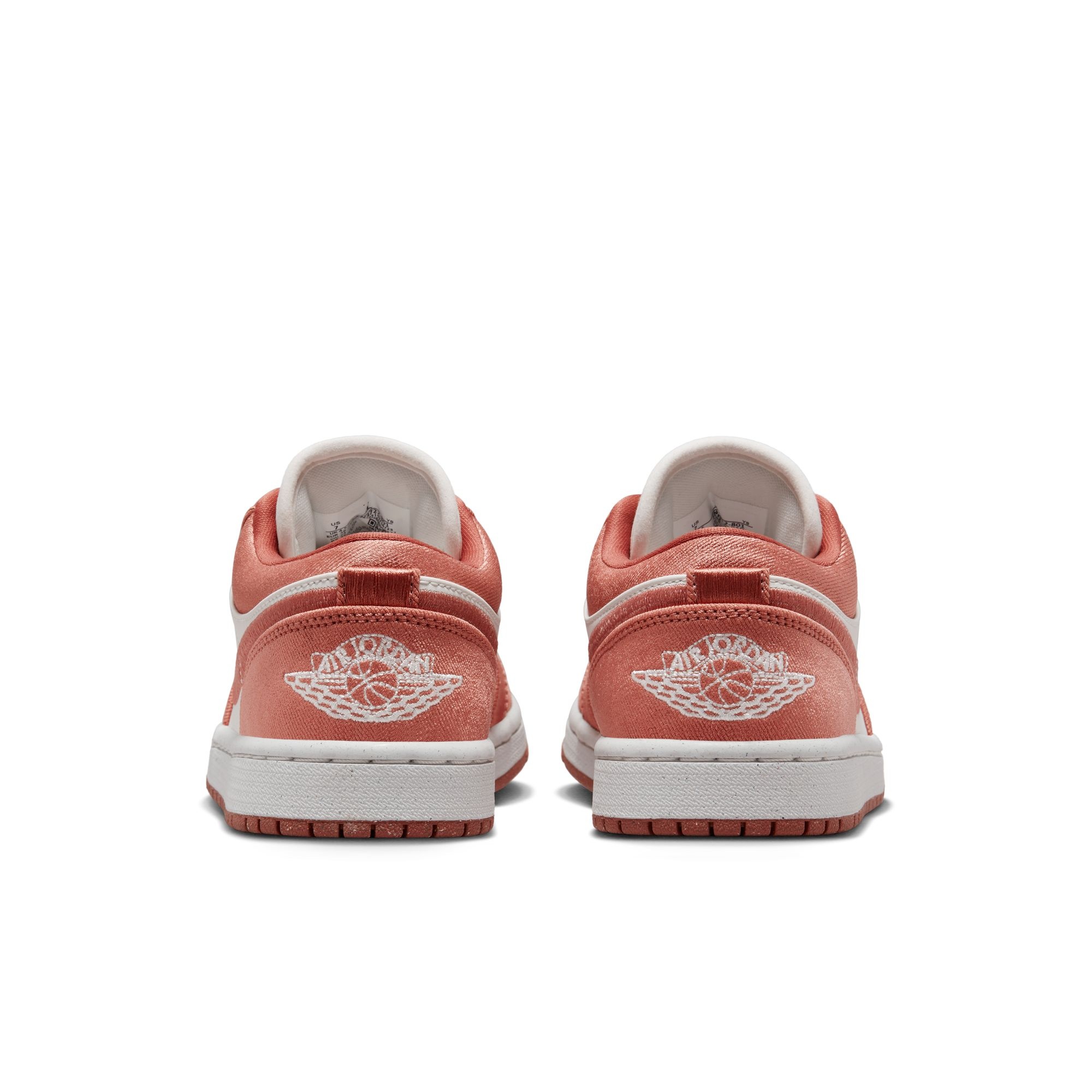 Jordan - WMNS AIR JORDAN 1 LOW SE 'TWINE/ORANGE/ORANGE QUARTZ/SAIL' -  VegNonVeg