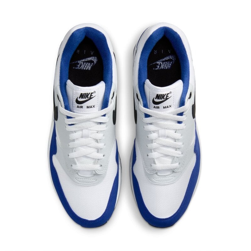 Nike NIKE AIR MAX 1 WHite Black Deep Royal Blue FD9082-100