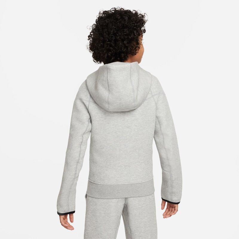 Nike  Older Kids Tech Full-Zip Hoodie Grey FD3285-063