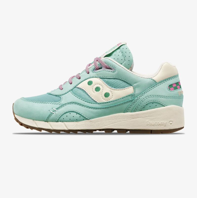 Saucony SHADOW 6000 AQUA/WHITE S70746-2 - Sam Tabak