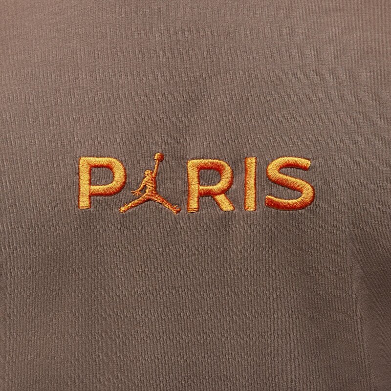 Air Jordan M J PSG SS WORDMARK TEE PALOMINO/MAGMA ORANGE T-SHIRT