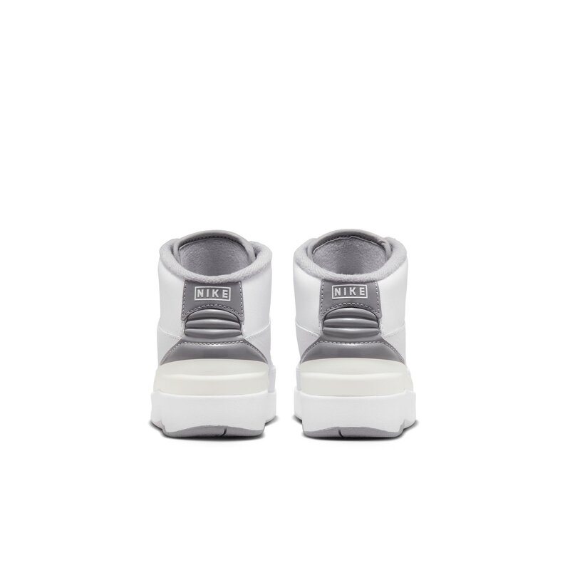 Air Jordan 2 Retro (PS) White/Cement Grey-Sail-Black DQ8564-100