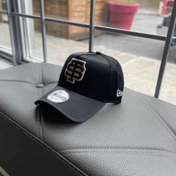 New Era New Era 940 9Forty Satin A Frame Sam Tabak ST Snapback Black/White/Gold