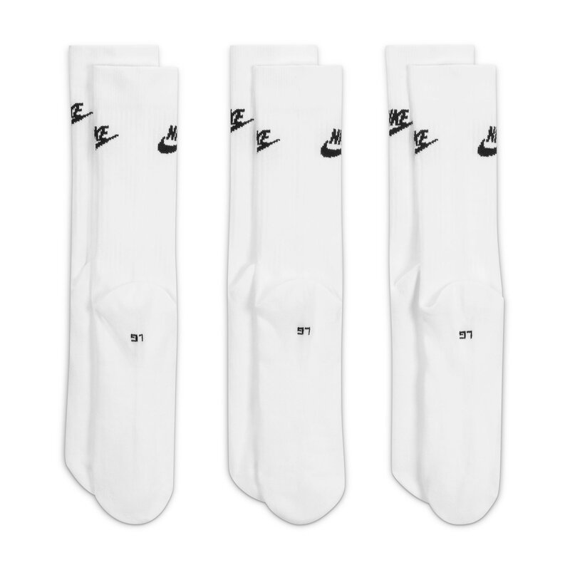 Nike Nike Sportswear Everyday Essential Crew Socks (3 Pairs) DX5025-100