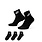 Nike Nike Everyday Essential Ankle Socks Black (3 Pairs) DX5074-010
