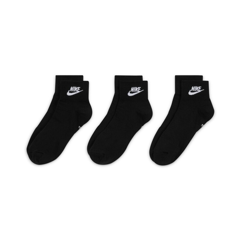Nike Nike Everyday Essential Ankle Socks Black (3 Pairs) DX5074-010