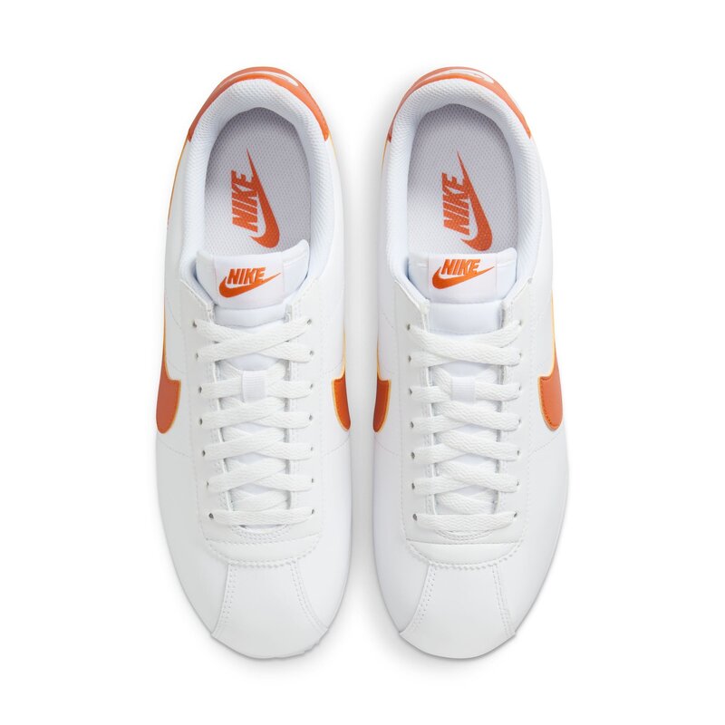 Nike Men's Nike Cortez "White/Campfire Orange" DM4044-102