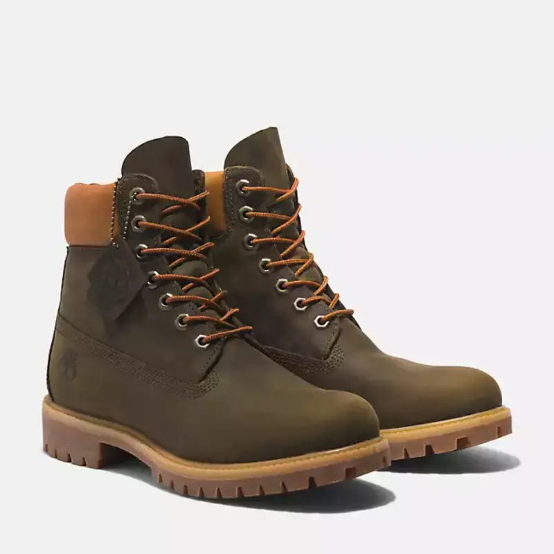 Timberland Timberland Premium 6" Boot Olive Brown Full-Grain TB0A6291 327
