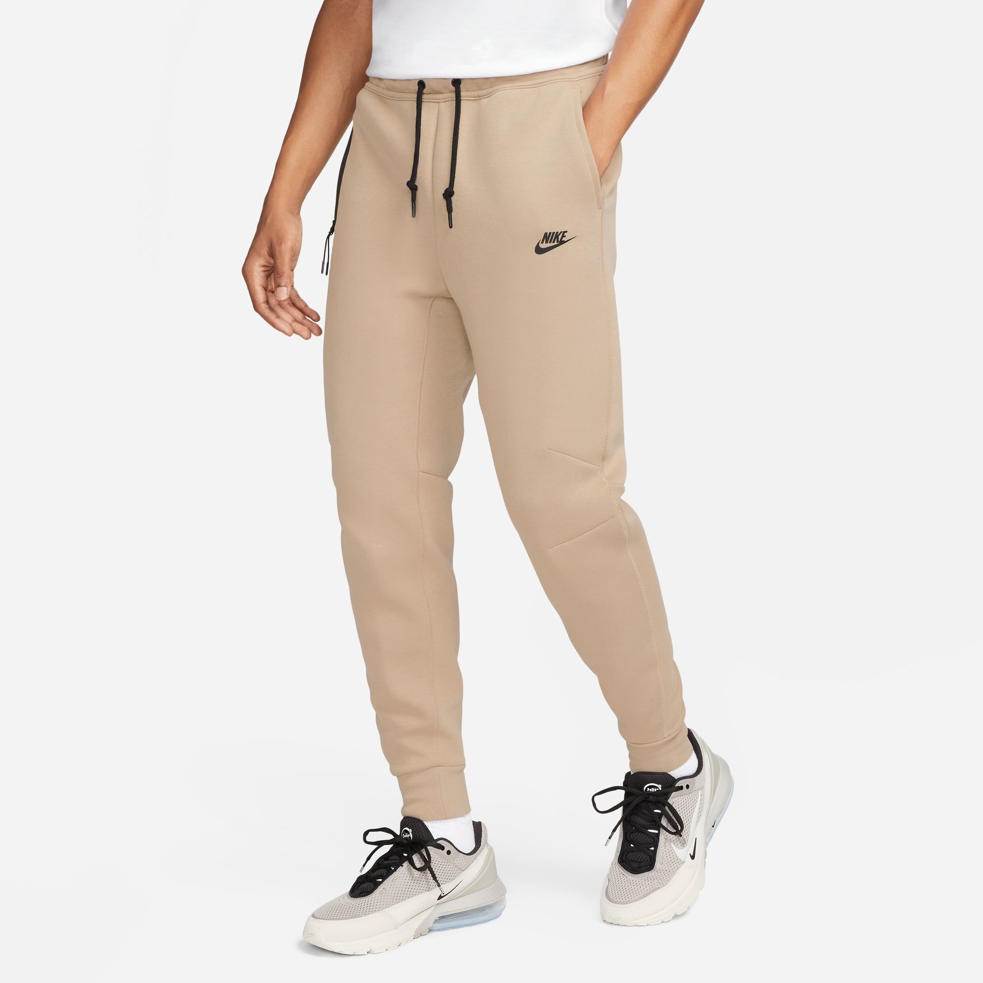 Nike beige joggers discount
