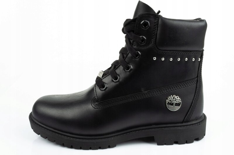 Timberland Timberland Women's 6in Heritage Boot Black Full Grain TB0A5MJA 015