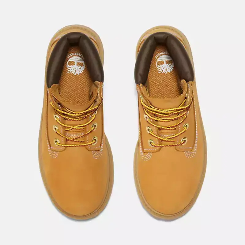 Timberland Timberland Junior's 6” Premium Boot - Wheat Nubuck -  TB012909 713