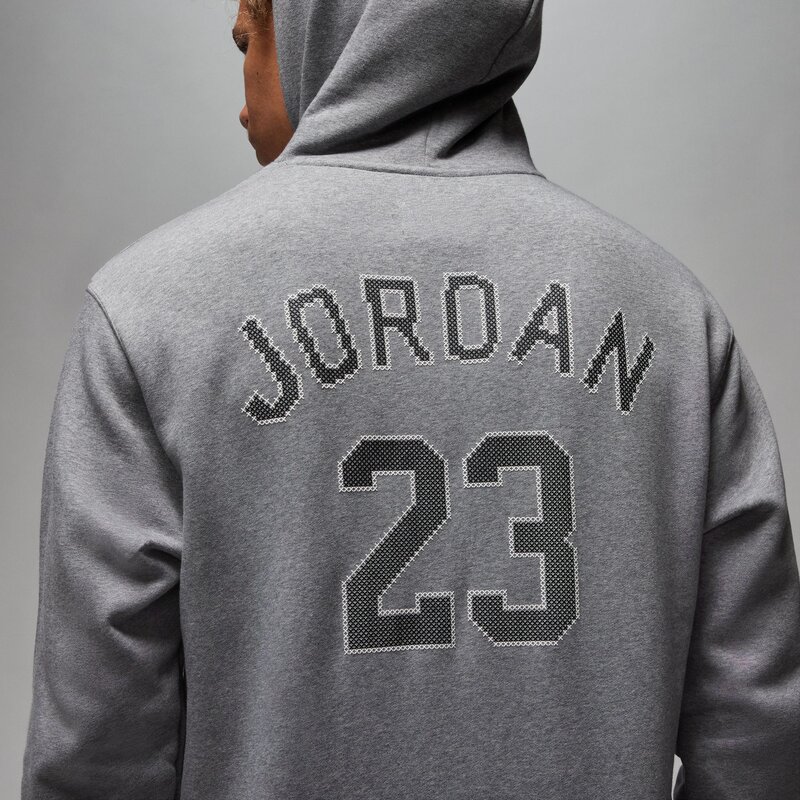 Air Jordan Air Jordan Essentials Holiday Hoodie Grey/Black FD7465-091