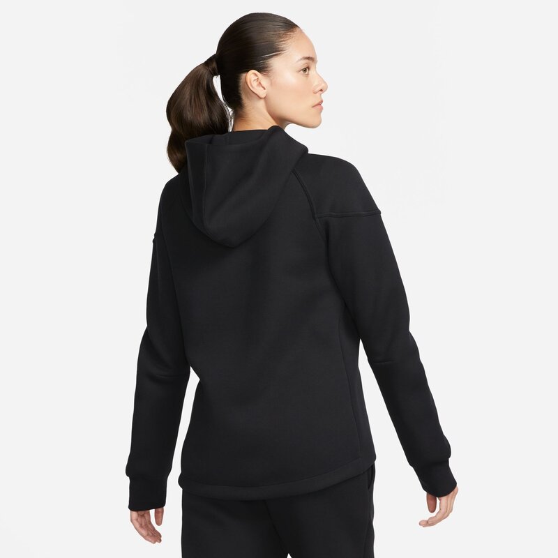 Nike Wmns Tech Fleece Zipped Hoodie Light Black FB8338-010