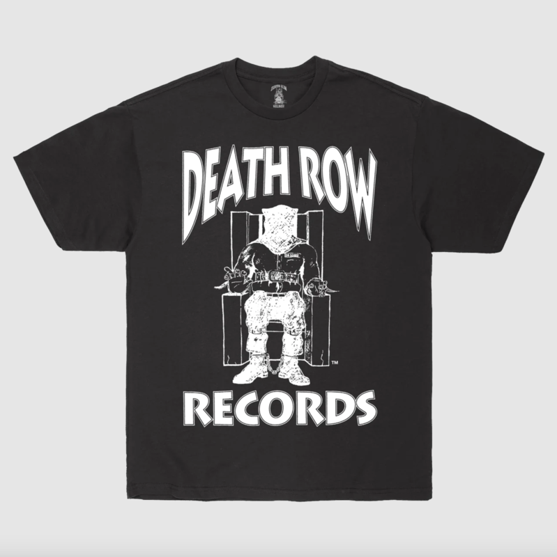 Death Row Chair Logo Tee Black 3DR50756