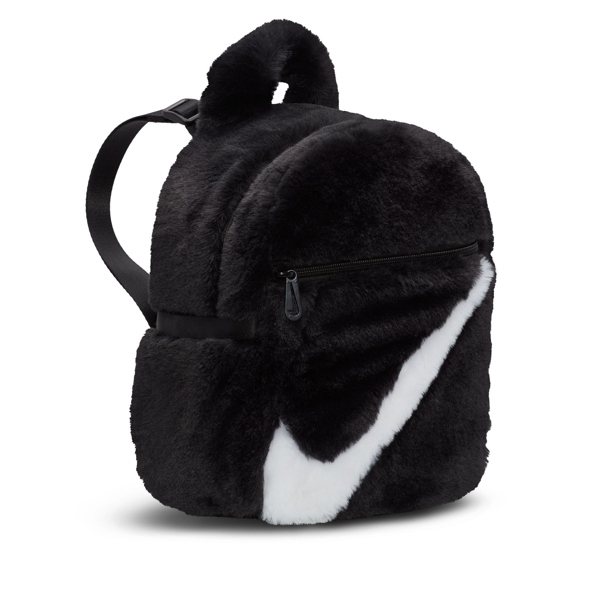 Nike Faux Fur Futura 365 Backpack Black FB3049-010 - Sam Tabak