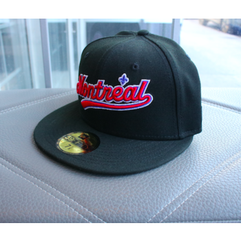 New Era New Era 59Fifty 5950 Montreal Expos Script "Homage to Home" 25th Anniversary Side Patch Black Undervisor