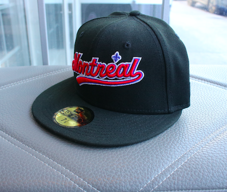 New Era 59Fifty 5950 Montreal Expos Script 