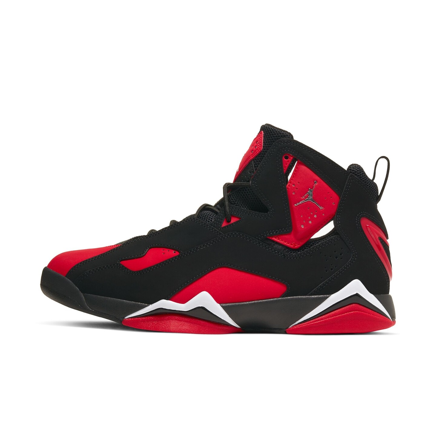 jordan true flight black and red