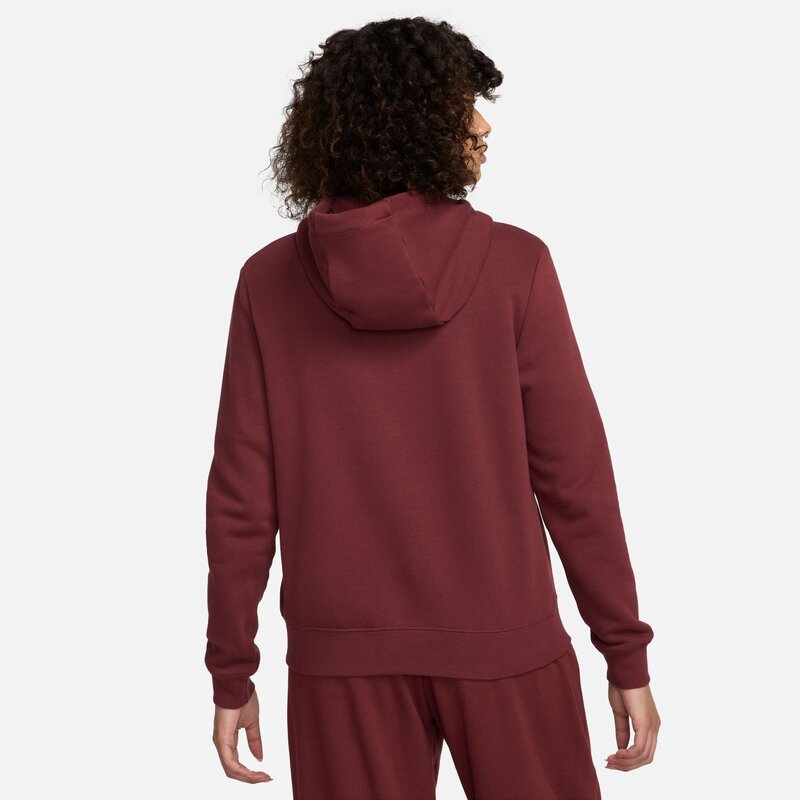 Nike Nike Club Fleece Full Zip Sweat à capuche pour Femme 'Rouge foncé' DQ5471-619
