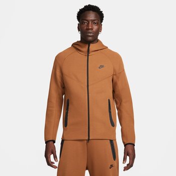 Nike NIKE SPORTSWEAR TECH FLEECE WINDRUNNER TAN NOIR FB7921 281