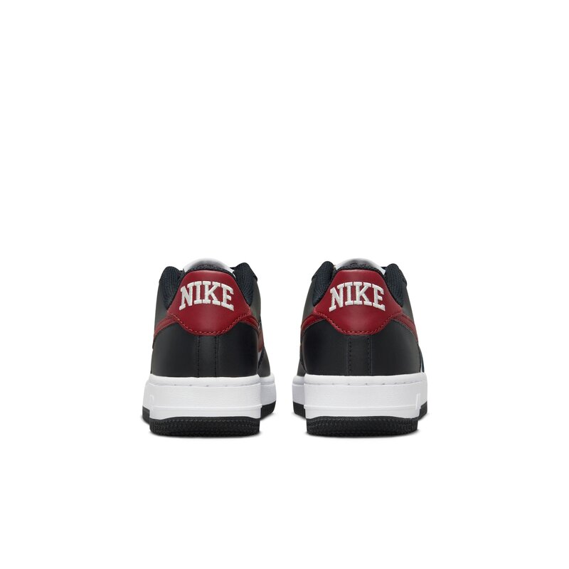 Nike NIKE AIR FORCE 1 GS NOIR/DARK TEAM ROUGE-SUMMIT BLANC-BLANC FZ4351-001