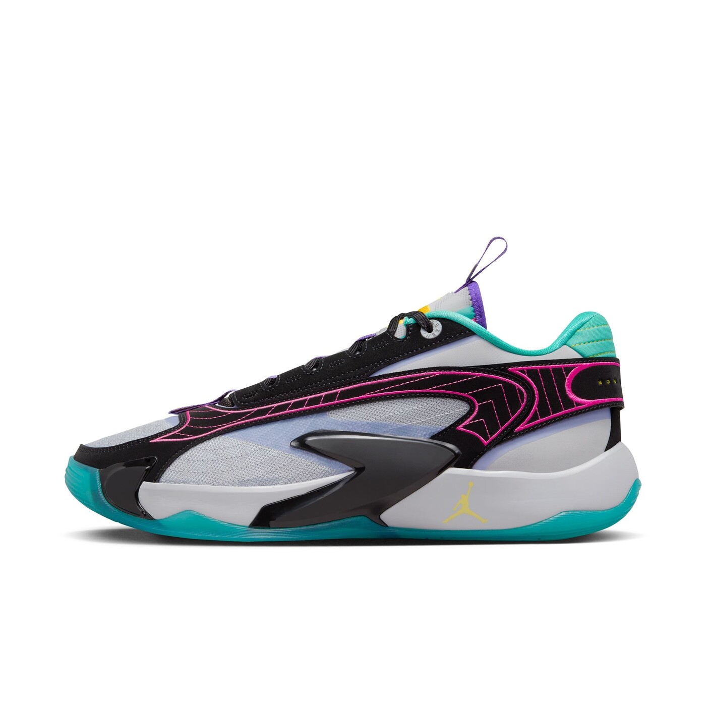 Jordan Luka 2 Wolf Grey/Speed Yellow-Black-Hyper Jade (DX8733 007 ...