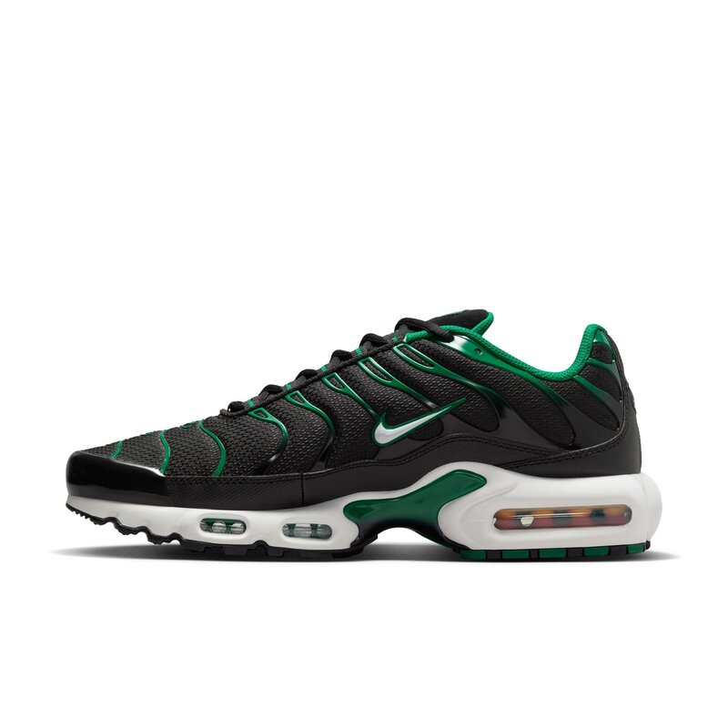 Nike NIKE AIR MAX PLUS BLACK/WHITE-MALACHITE-GUM LIGHT BROWN DM0032-009