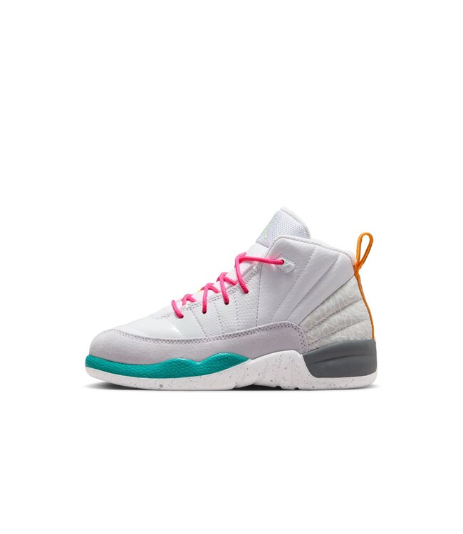 Jordan 12 retro blanche hot sale