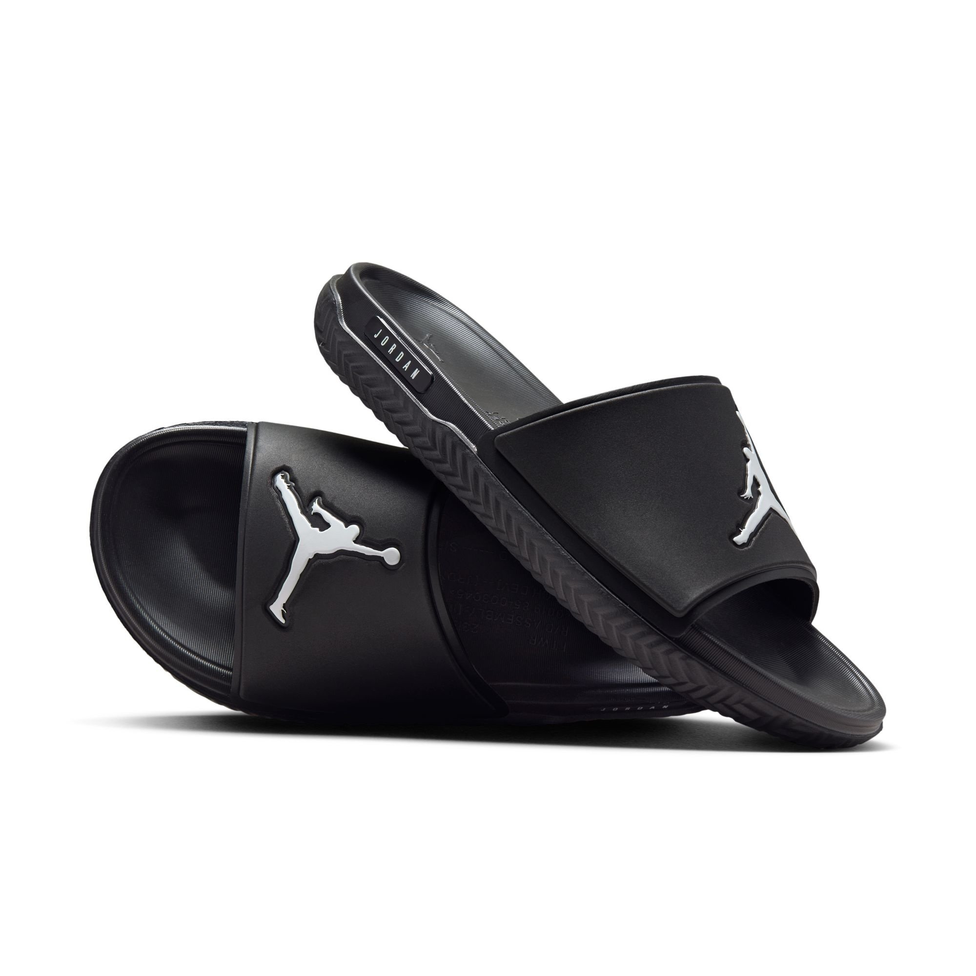 Men s Jordan Jumpman Slide Black White FQ1598 001 Sam Tabak