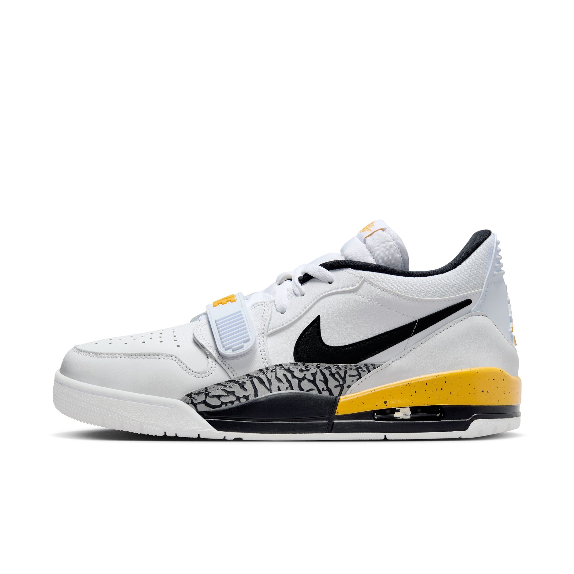 Air Jordan Legacy 312 Low WHITE BLACK YELLOW OCHRE WOLF GREY