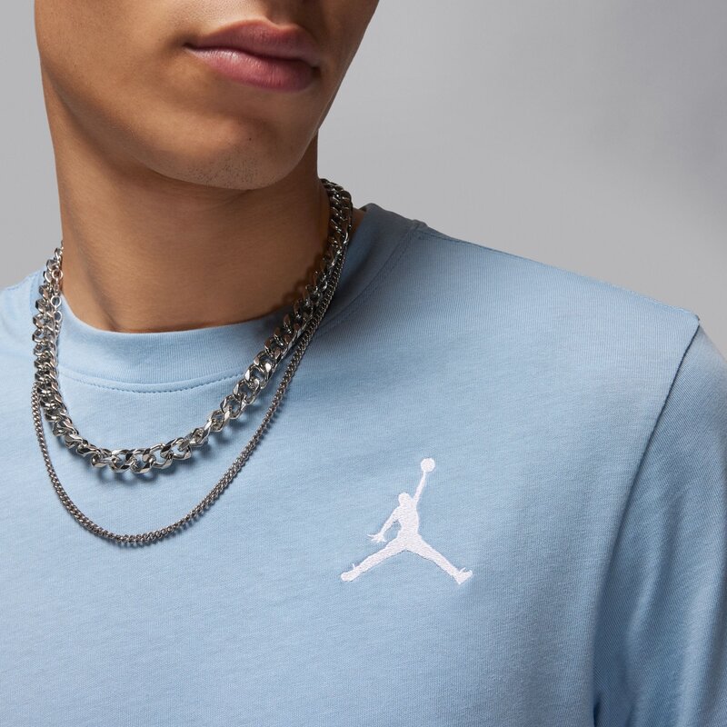 Air Jordan T-shirt Jordan Jumpman BLEU GRIS/BLANC DC7485-436