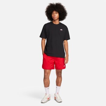 Nike Kid's Swoosh Shorts Black/White 36H384 023 - Sam Tabak