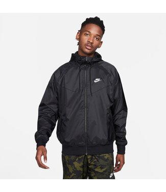 Nike Sportswear Windrunner BLACK WHITE DA0001 010 Sam Tabak