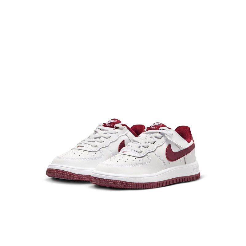Nike PS Nike Force 1 Low EasyOn 'WHITE/TEAM RED'  FN0237-105