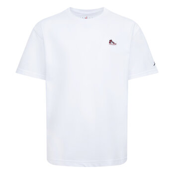 Air Jordan Air Jordan Enfants AJ1 Patch T-shirt 'Blanc' 95C899 001