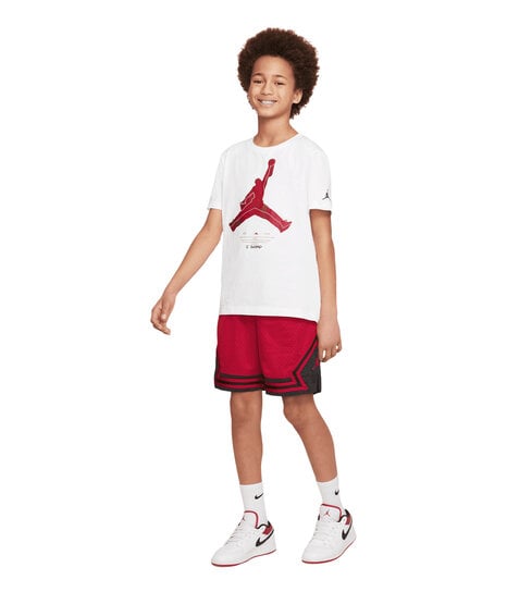 Nike Boys Basketball Shorts 'Red/Black' CU9137 658 - Sam Tabak