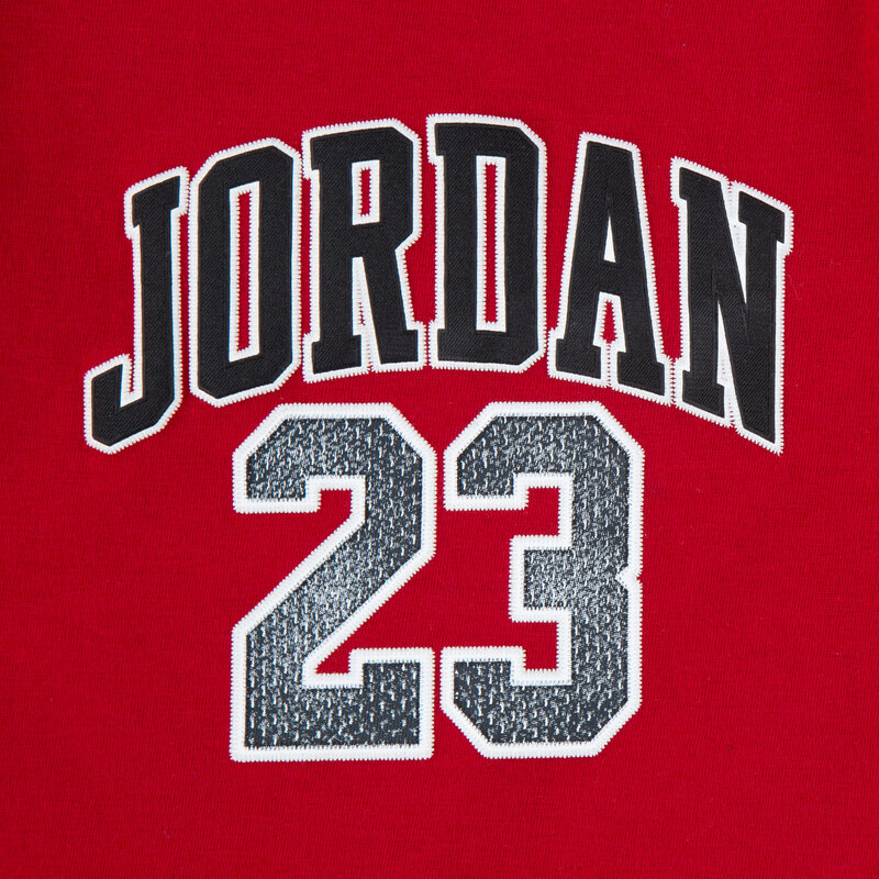 Air Jordan Air Jordan Kids Jersey Pack Tee Set 'Black/Gym Red' 65C693 KR5