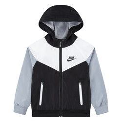 Nike Nike Coupe-vent pour enfants 'Noir/Blanc' 76C663 K25