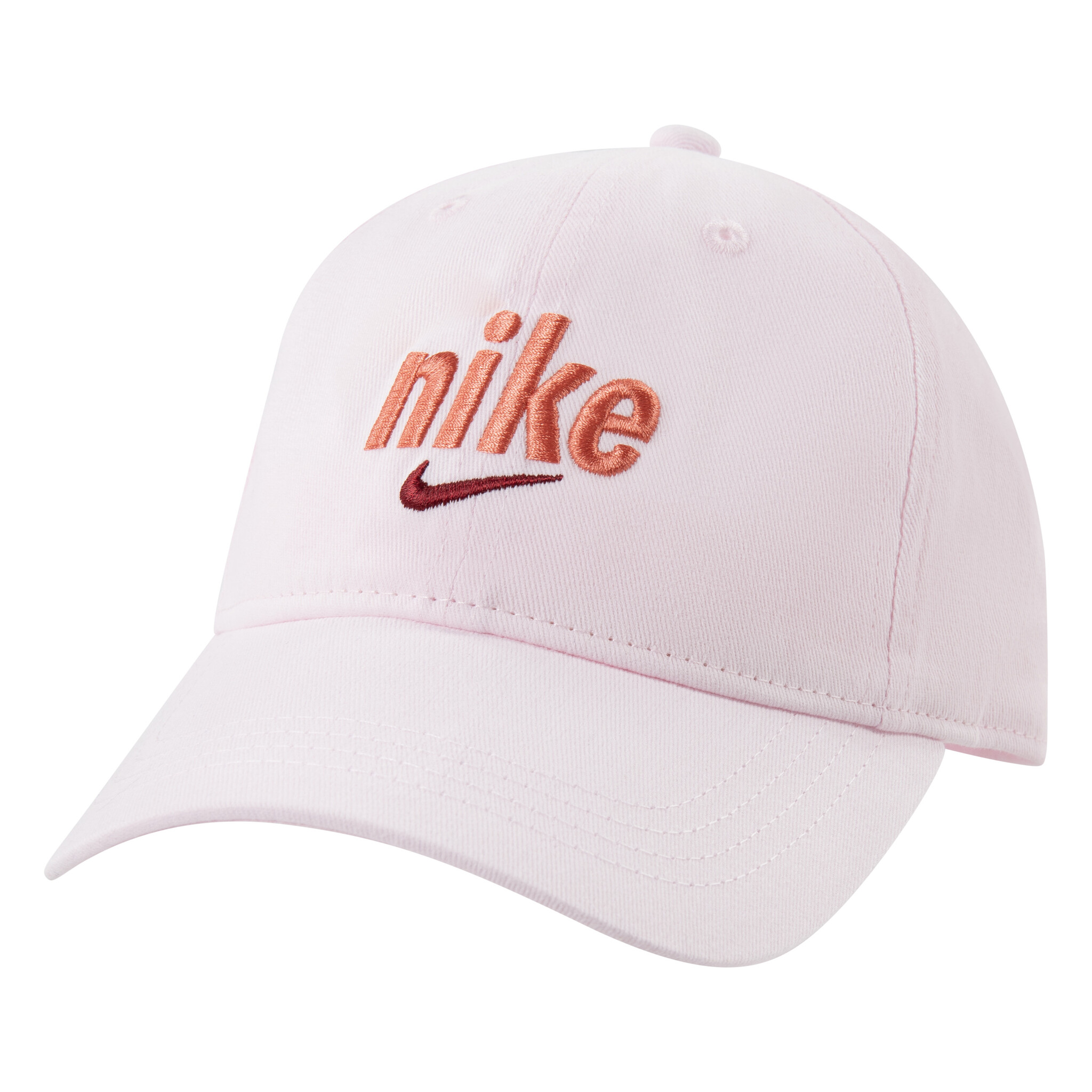 Nike Kids Curved Brim Cap 'Pink Foam' 8A2972 A9Y