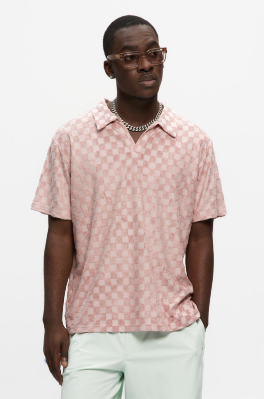 Kuwalla Tee Kuwalla Tee Beach Polo 'Pink' KUL-BP009