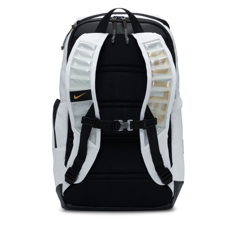 Nike Nike Hoops Elite Backpack WHITE/BLACK/METALLIC GOLD DX9786-100