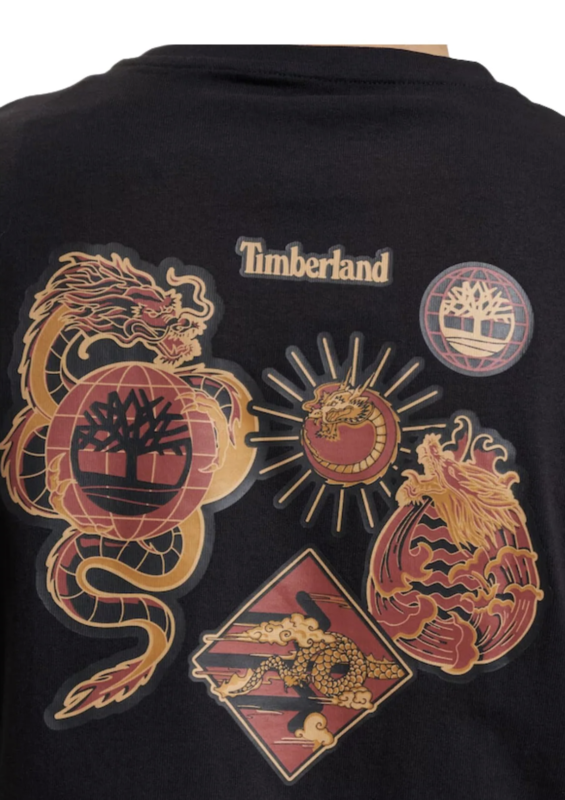 Timberland Men's Timberland "Lunar year' Black T-Shirt TB0A5TCQ
