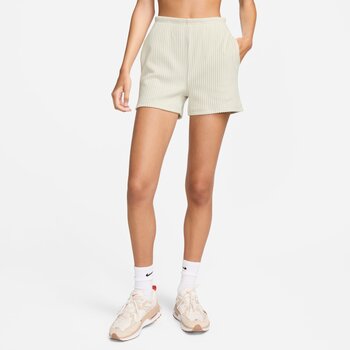 Nike Nike Sportswear Chill Knit Short côtelé fin 7,6 cm taille haute pour Femme « Marron Orewood clair » FN3674-104
