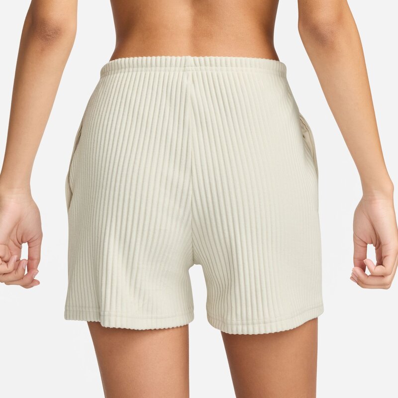 Nike Nike Sportswear Chill Knit Women's High-Waisted Slim 3" Ribbed Shorts 'Light Orewood Brown' FN3674-104