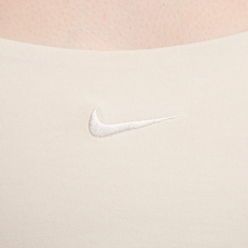 Nike Débardeur moulant à caraco Nike Sportswear Chill Knit pour Femme 'Marron Orewood clair' FN3685-104